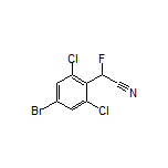 2-(4-溴-2,6-二氯苯基)-2-氟乙腈