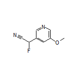 2-氟-2-(5-甲氧基吡啶-3-基)乙腈