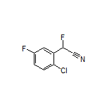 2-(2-氯-5-氟苯基)-2-氟乙腈