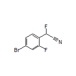2-(4-溴-2-氟苯基)-2-氟乙腈