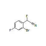 2-(2-溴-4-氟苯基)-2-氟乙腈