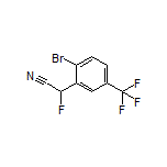 2-[2-溴-5-(三氟甲基)苯基]-2-氟乙腈