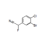 2-(3-溴-4-氯苯基)-2-氟乙腈