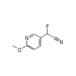 2-氟-2-(6-甲氧基吡啶-3-基)乙腈