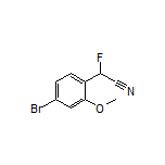 2-(4-溴-2-甲氧基苯基)-2-氟乙腈