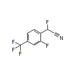 2-氟-2-[2-氟-4-(三氟甲基)苯基]乙腈