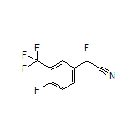 2-氟-2-[4-氟-3-(三氟甲基)苯基]乙腈