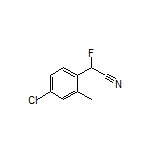 2-(4-氯-2-甲基苯基)-2-氟乙腈