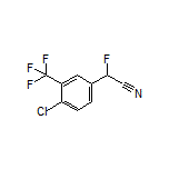 2-[4-氯-3-(三氟甲基)苯基]-2-氟乙腈