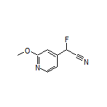 2-氟-2-(2-甲氧基吡啶-4-基)乙腈