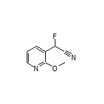 2-氟-2-(2-甲氧基吡啶-3-基)乙腈