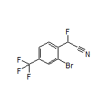 2-[2-溴-4-(三氟甲基)苯基]-2-氟乙腈
