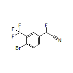 2-[4-溴-3-(三氟甲基)苯基]-2-氟乙腈