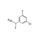 2-(3-氯-5-氟苯基)-2-氟乙腈