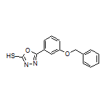 5-[3-(苄氧基)苯基]-1,3,4-噁二唑-2-硫醇