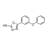 5-(3-苯氧基苯基)-1,3,4-噁二唑-2-硫醇