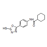 N-[4-(5-巯基-1,3,4-噁二唑-2-基)苯基]环己烷甲酰胺