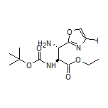(2S,3S)-3-氨基-2-(Boc-氨基)-3-(4-碘噁唑-2-基)丙酸乙酯