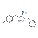 1-苄基-4-(4-氟苄基)-1H-1,2,3-三唑-5-胺