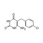 6-氨基-5-(4-氯苄基)嘧啶-2,4(1H,3H)-二酮