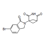 1-(6-溴-1-氧代异吲哚啉-2-基)-3-氮杂双环[3.1.1]庚烷-2,4-二酮