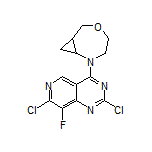 2-(2,7-二氯-8-氟吡啶并[4,3-d]嘧啶-4-基)-5-氧杂-2-氮杂双环[5.1.0]辛烷