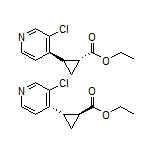 rel-(1R,2R)-2-(3-氯吡啶-4-基)环丙烷-1-甲酸乙酯