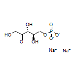 (2R,3R)-2,3,5-三羟基-4-氧代戊基磷酸二钠盐