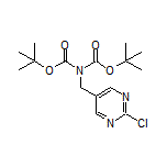 N,N-双(Boc)-1-(2-氯嘧啶-5-基)甲胺