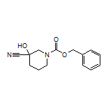 1-Cbz-3-羟基哌啶-3-甲腈