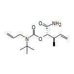 N-烯丙基(叔丁基)氨基甲酸[(2S,3R)-1-氨基-3-甲基-1-氧代-4-戊烯-2-基]酯