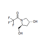 2,2,2-三氟-1-[(2S,4R)-4-羟基-2-(羟基甲基)-1-吡咯烷基]-1-乙酮