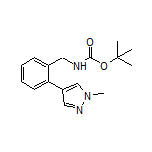 N-Boc-1-[2-(1-甲基-4-吡唑基)苯基]甲胺