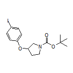 1-Boc-3-(4-碘苯氧基)吡咯烷