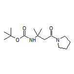 3-(Boc-氨基)-3-甲基-1-(1-吡咯烷基)-1-丁酮