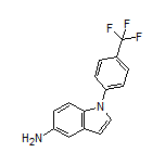 1-[4-(三氟甲基)苯基]吲哚-5-胺