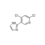 2,4-二氯-5-(1H-咪唑-2-基)吡啶