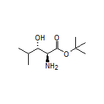 (2S,3S)-2-氨基-3-羟基-4-甲基戊酸叔丁酯