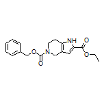 5-Cbz-4,5,6,7-四氢-1H-吡咯并[3,2-c]吡啶-2-甲酸乙酯