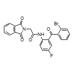 N-[2-(2-溴苯甲酰基)-4-氟苯基]-2-(1,3-二氧代-2-异吲哚啉基)乙酰胺
