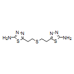 5,5'-[硫基双(2,1-乙二基)]双(1,3,4-噻二唑-2-胺)