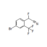 2-(4-溴-2-(三氟甲基)苯基)-2-氟乙腈