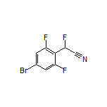 2-(4-溴-2,6-二氟苯基)-2-氟乙腈