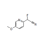 2-氟-2-(5-甲氧基吡啶-2-基)乙腈