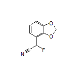 2-(苯并[d][1,3]二噁茂-4-基)-2-氟乙腈