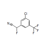 2-(3-氯-5-(三氟甲基)苯基)-2-氟乙腈