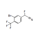 2-(3-溴-4-(三氟甲基)苯基)-2-氟乙腈