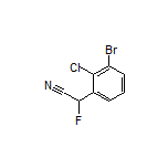2-(3-溴-2-氯苯基)-2-氟乙腈