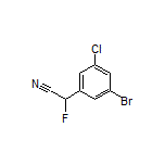 2-(3-溴-5-氯苯基)-2-氟乙腈