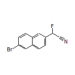 2-(6-溴萘-2-基)-2-氟乙腈